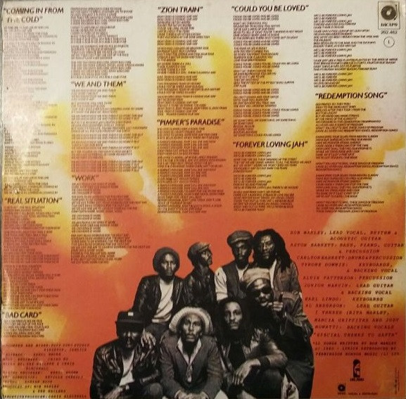 Bob Marley & The Wailers - Uprising | Island Records (202.462) - 2