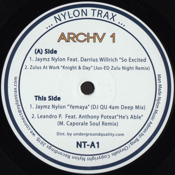 Various - Archv 1 | Nylon Trax (NT-A1) - main Various - Archv 1 | Nylon Trax (NT-A1) - main