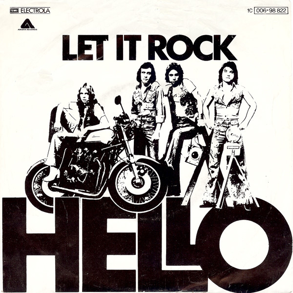 Hello - Let It Rock | Arista (1C 006-98 822)