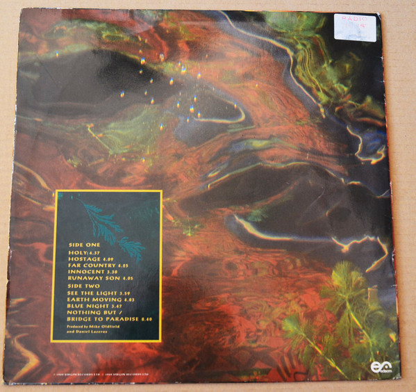Mike Oldfield - Earth Moving | Virgin (605533) - 2
