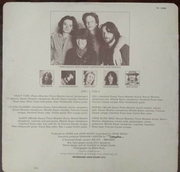 Gong - Expresso II | Virgin (VIL 12099) - 4