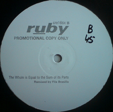 Ruby - Flippin' Tha Bird | Creation Records (cre166x) - 2