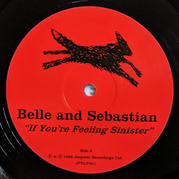 Belle & Sebastian - If You're Feeling Sinister | Jeepster Recordings (JPRLP001) - 4 Belle & Sebastian - If You're Feeling Sinister | Jeepster Recordings (JPRLP001) - 4