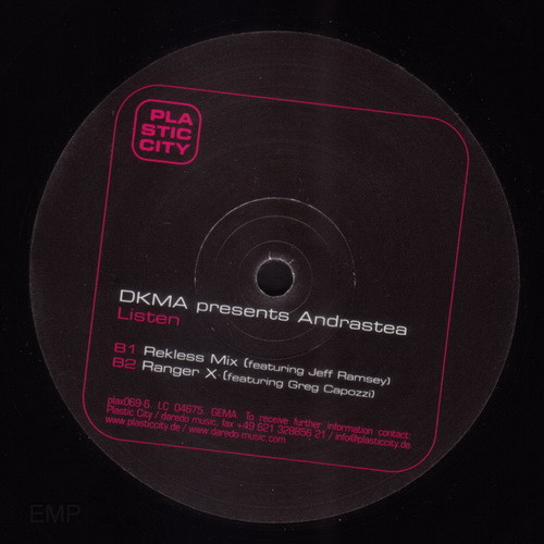 DKMA Presents Andrastea - Listen | Plastic City (plax069-6) - 3