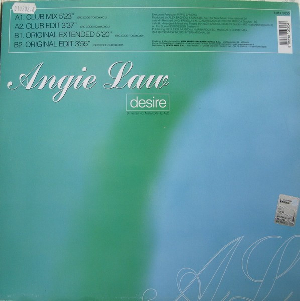 Angie Law - Desire | New Music International (NMX 2030) - 2 Angie Law - Desire | New Music International (NMX 2030) - 2