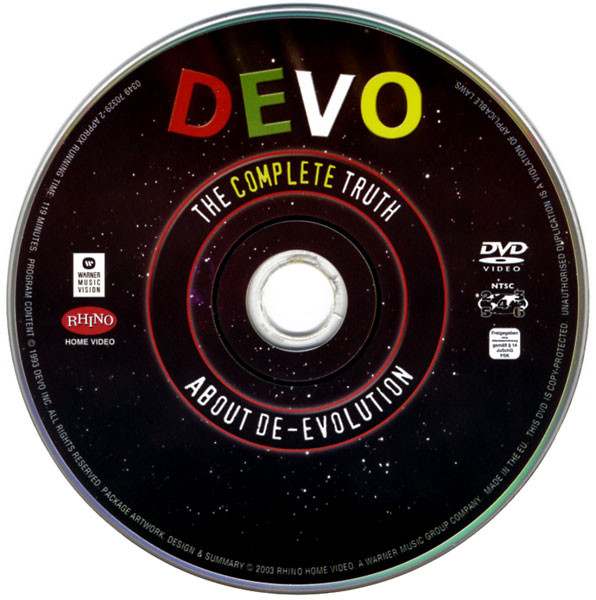 Devo - The Complete Truth About De-Evolution & Devo Live | Warner Music Vision (0349 70329-2) - 4 Devo - The Complete Truth About De-Evolution & Devo Live | Warner Music Vision (0349 70329-2) - 4
