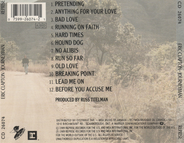 Eric Clapton - Journeyman | Reprise Records (CD 26074) - 2