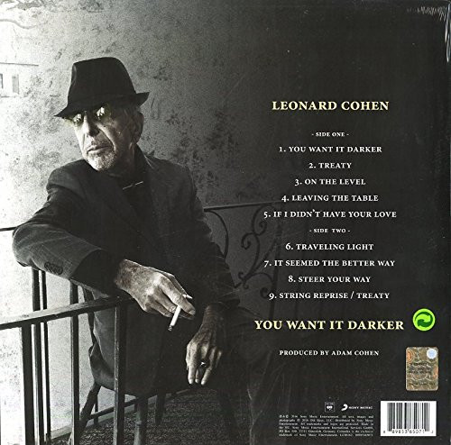 Leonard Cohen - You Want It Darker | Columbia (88985365071) - 2