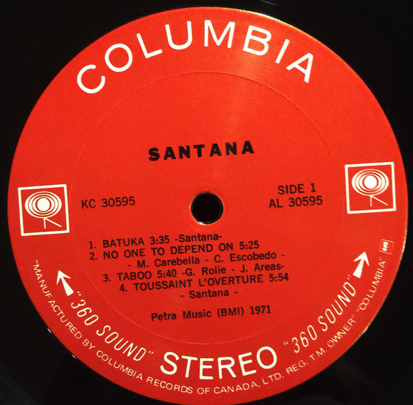 Santana - Santana | Columbia (KC 30595) - 4