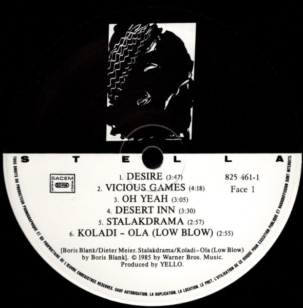 Yello - Stella | Polydor (825 461-1) - 3 Yello - Stella | Polydor (825 461-1) - 3
