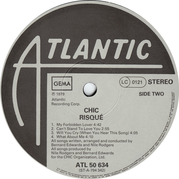 Chic - Risqué | Atlantic (ATL 50 634) - 4 Chic - Risqué | Atlantic (ATL 50 634) - 4