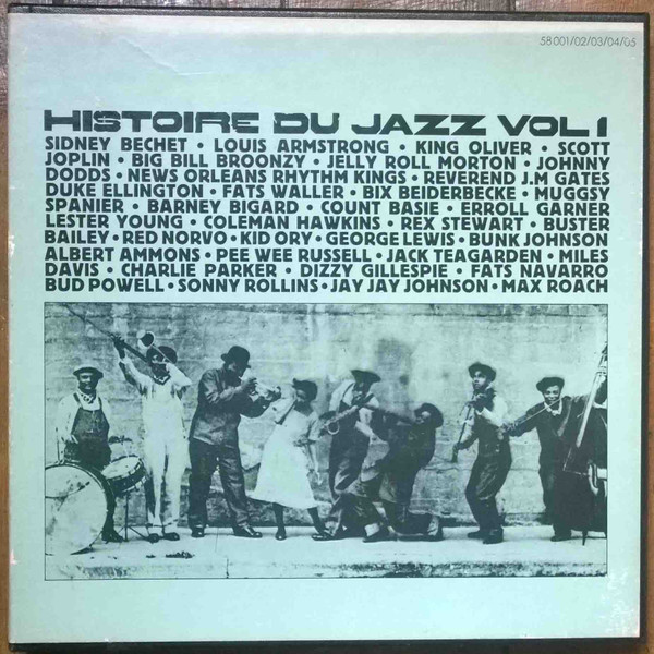 Various - Histoire Du Jazz Vol. 1 | BYG Records (58001/02/03/04/05)