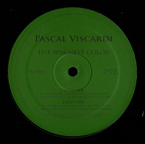 Pascal Viscardi - The Warmest Color | Frole Records (FRLV008) - main Pascal Viscardi - The Warmest Color | Frole Records (FRLV008) - main