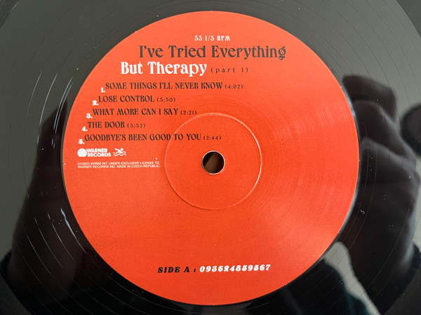 Teddy Swims - I've Tried Everything But Therapy (Part 1) | Warner Records (093624859567) - 3 Teddy Swims - I've Tried Everything But Therapy (Part 1) | Warner Records (093624859567) - 3