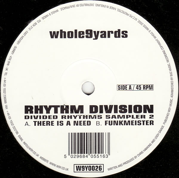 Rhythm Division - Divided Rhythms Sampler 2 | Whole Nine Yards (W9Y0026)