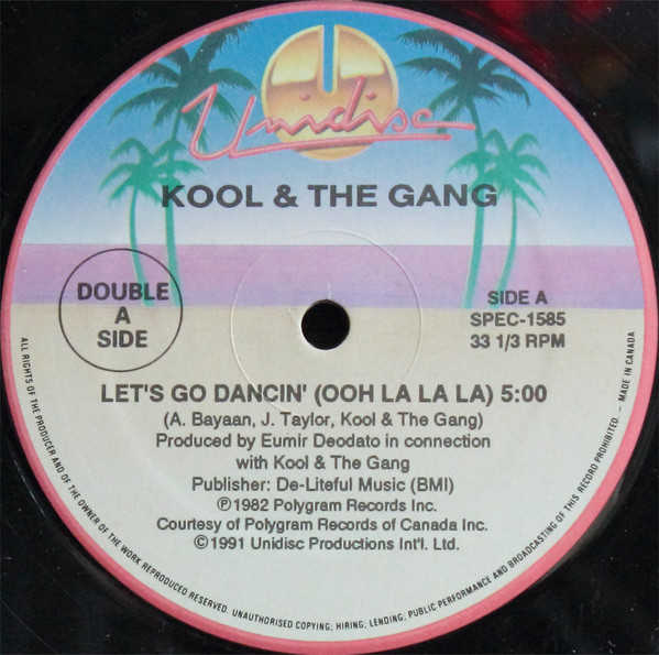 Kool & The Gang - Let's Go Dancin' (Ooh La La La) / Open Sesame (Remix) | Unidisc (SPEC-1585)