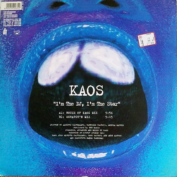Kaos - I'm The Dj, I'm The Star | DBX Records (DBX 063) - main