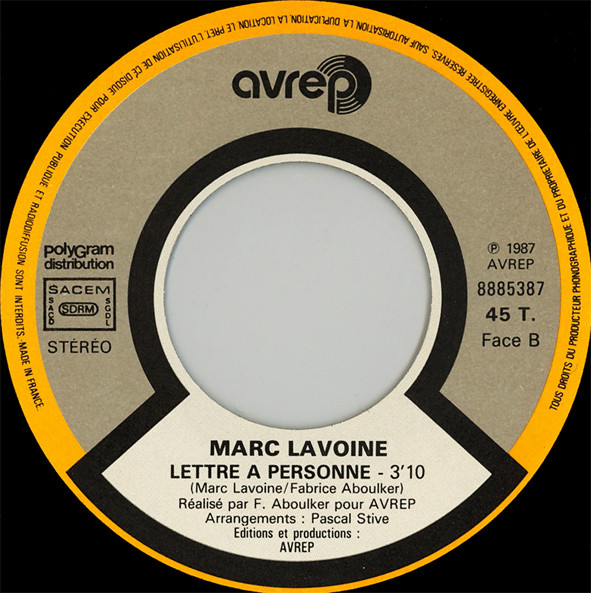 Marc Lavoine - Même Si | AVREP (888538-7) - 4