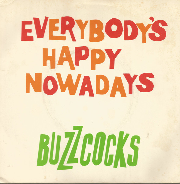 Buzzcocks - Everybody's Happy Nowadays | United Artists Records (UP 36499) - main