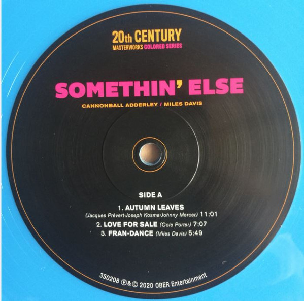 Cannonball Adderley / Miles Davis - Somethin' Else | 20th Century Masterworks (350208) - 4