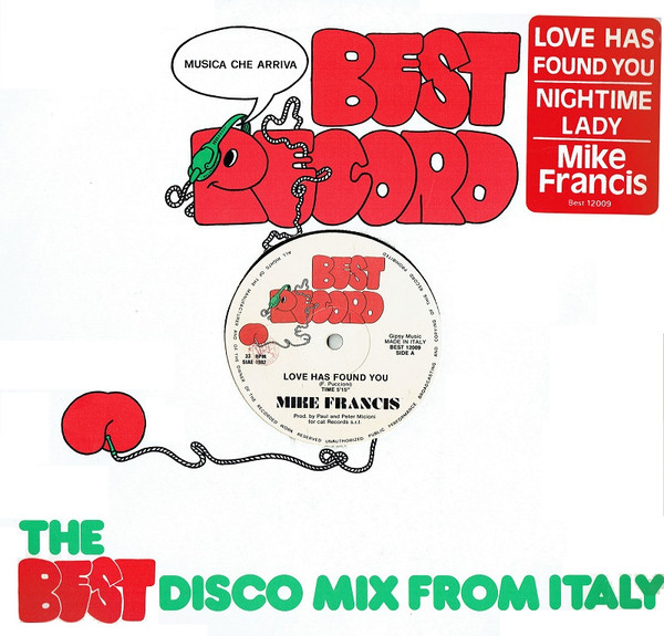 Mike Francis - Love Has Found You / Nightime Lady | Best Record (BEST 12009)