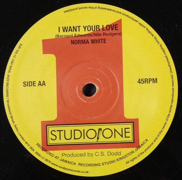 Willi Williams / Norma White - Armegideon Time / I Want Your Love | Soul Jazz Records (SJR 103-12) - 4
