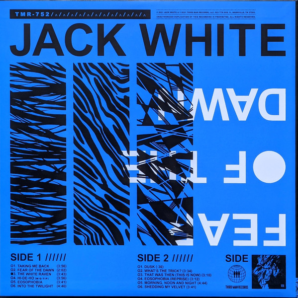 Jack White - Fear Of The Dawn | Third Man Records (TMR-752) - 2