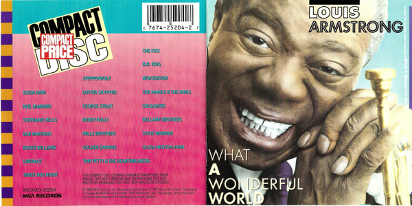 Louis Armstrong - What A Wonderful World | MCA Records (MCAMD-25204) - 4 Louis Armstrong - What A Wonderful World | MCA Records (MCAMD-25204) - 4