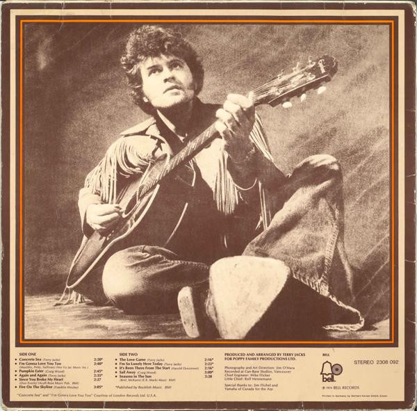 Terry Jacks - Seasons In The Sun - Vinilo | Bell Records (2308 092) - 2