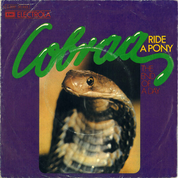 Cobraa - Ride A Pony | EMI Electrola (1 C 006-30 443)