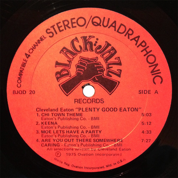 Cleveland Eaton - Plenty Good Eaton | Black Jazz Records (BJQD/20) - 3