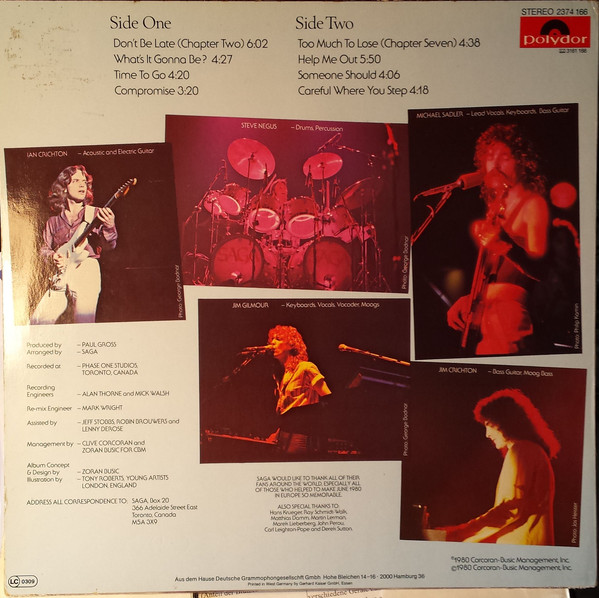Saga - Silent Knight | Polydor (2374 166) - 2