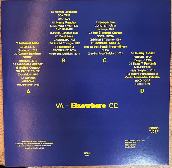 Various - Elsewhere CC | Les Disques Bongo Joe (BJR096) - 2