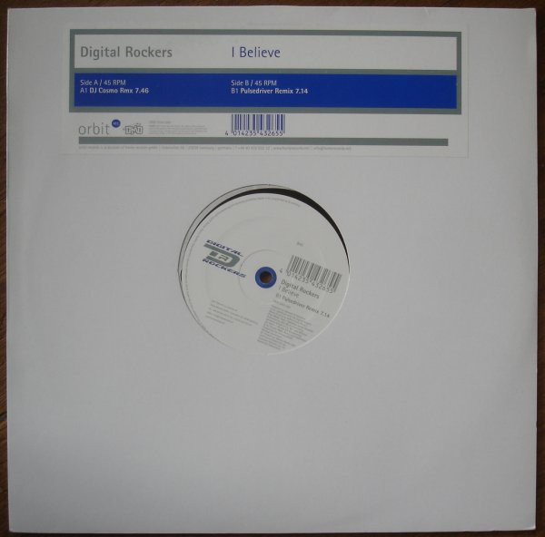Digital Rockers - I Believe (Remixes) | Orbit Records (DMDOrbit068) - 3