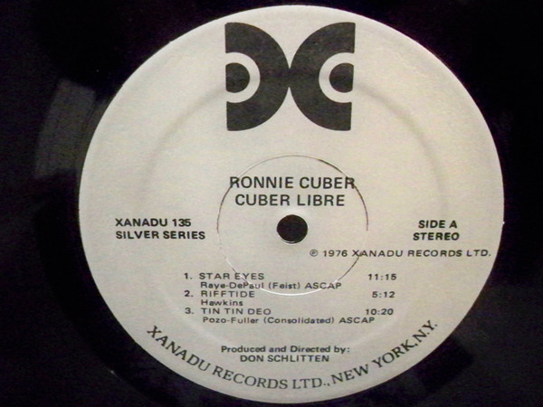 Ronnie Cuber - Cuber Libre | Xanadu Records (Xanadu 135) - 4