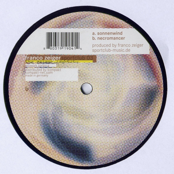 Franco Zeiger - The Zeiger Identity | Sportclub (sportclub 03)