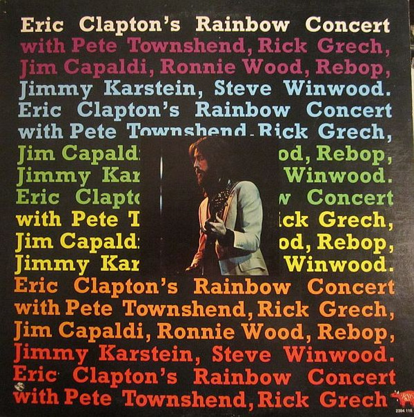 Eric Clapton - Eric Clapton's Rainbow Concert | RSO (2394 116)