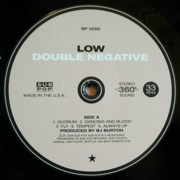 Low - Double Negative | Sub Pop (SP 1250) - 3
