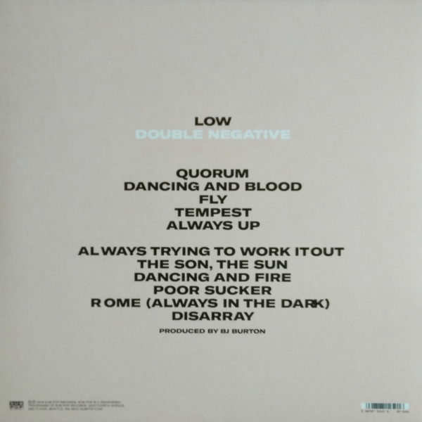 Low - Double Negative | Sub Pop (SP 1250) - 2