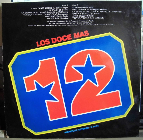 Los Doce Mas - Los Doce Mas Vol. 4 | Movieplay (S-14174) - 2 Los Doce Mas - Los Doce Mas Vol. 4 | Movieplay (S-14174) - 2