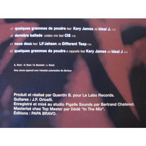 Leïla Rami - Quelques Grammes De Poudre / Dernière Ballade / Nous Deux | Le Labo Records (07243886392 6 2) - 2 Leïla Rami - Quelques Grammes De Poudre / Dernière Ballade / Nous Deux | Le Labo Records (07243886392 6 2) - 2