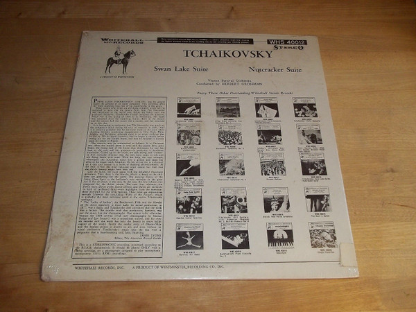 Pyotr Ilyich Tchaikovsky , Wiener Festspielorchester , Herbert Grossman - Swan Lake Suite / Nutcracker Suite | Whitehall Records (WHS 40012) - 2