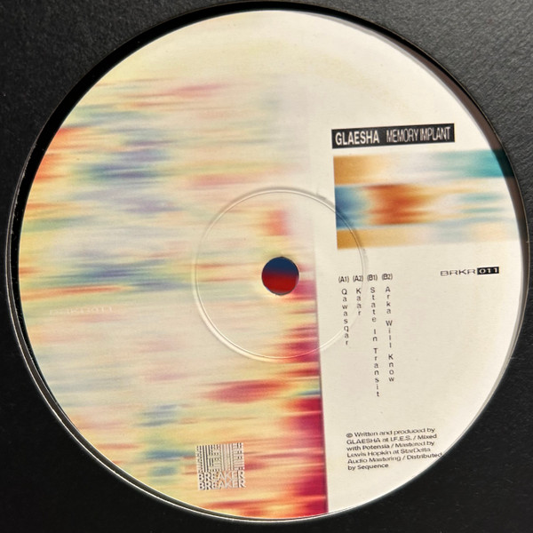 Glaesha - Memory Implant | Breaker Breaker (BRKR011) - 2 Glaesha - Memory Implant | Breaker Breaker (BRKR011) - 2