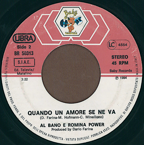 Al Bano & Romina Power - Ci Sarà | Baby Records (BR 50313) - 4 Al Bano & Romina Power - Ci Sarà | Baby Records (BR 50313) - 4