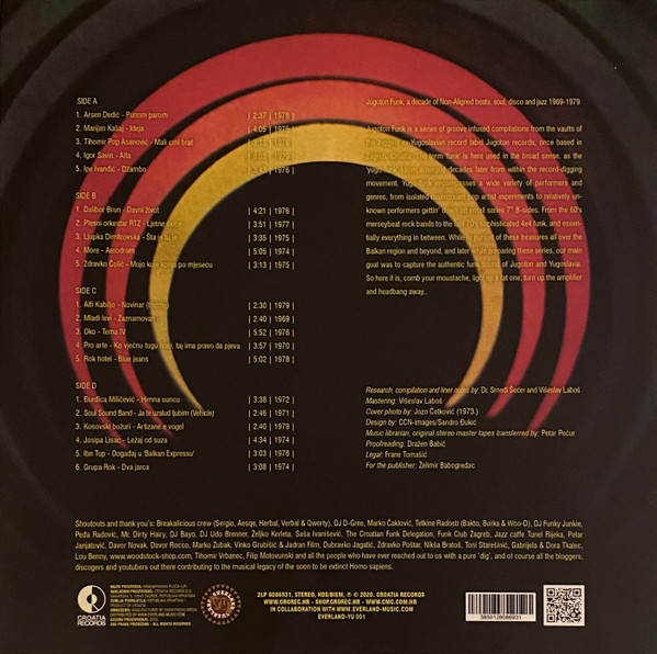 Various - Jugoton Funk Vol. 1 - A Decade Of Non-Aligned Beats, Soul, Disco And Jazz 1969-1979 | Croatia Records (2LP 6086931) - 3 Various - Jugoton Funk Vol. 1 - A Decade Of Non-Aligned Beats, Soul, Disco And Jazz 1969-1979 | Croatia Records (2LP 6086931) - 3