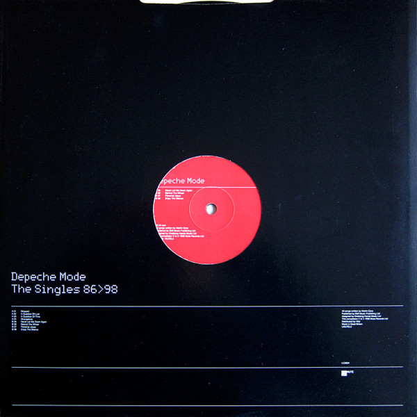 Depeche Mode - The Singles 86>98 | Mute (LMUTEL5) - 4 Depeche Mode - The Singles 86>98 | Mute (LMUTEL5) - 4