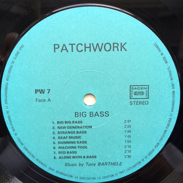 Tony Barthele - Big Bass | Patchwork (PW 7) - 3 Tony Barthele - Big Bass | Patchwork (PW 7) - 3