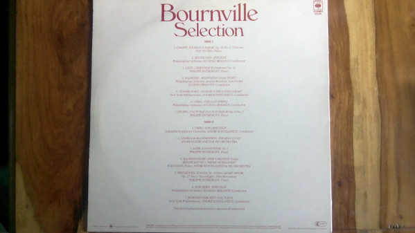Various - Bournville Selection | CBS Classics (CBS 60306) - 2