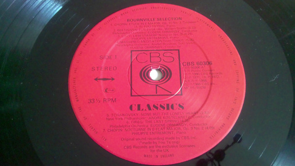 Various - Bournville Selection | CBS Classics (CBS 60306) - 4