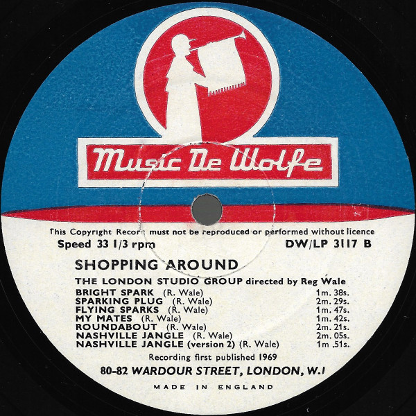 The London Studio Group - Shopping Around | Music De Wolfe (DW/LP 3117) - 4